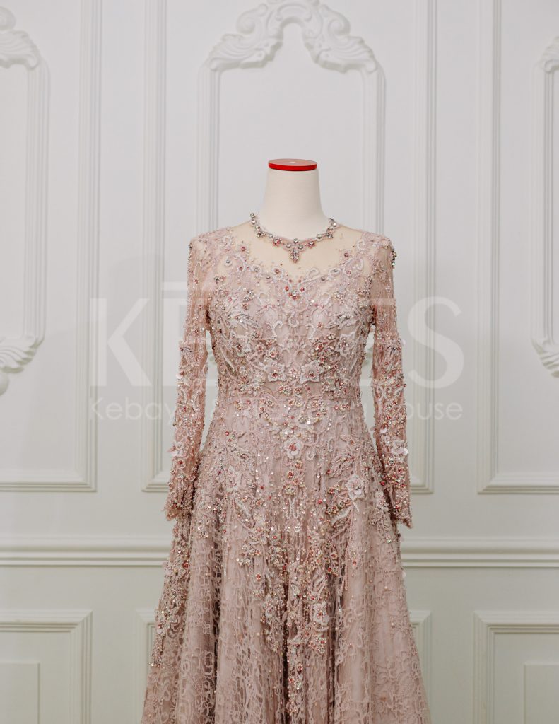 Nude Gown Asri Kewes Kebaya